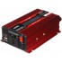 Преобразователь UKC авто инвертор 12V-220V 500W LCD KC-500D + USB Red