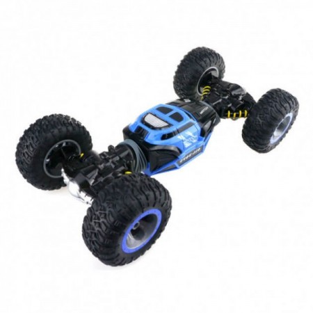 Машинка перевертыш трансформер на радиоуправлении Crawler Car Double Side Blue