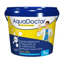 Дезинфицирующее средство по уходу за водой 3 в 1 AquaDoctor MC-T, 5 кг