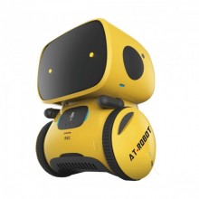 Интерактивный Робот с Голосовым Управлением AT-Robot (AT001-03)  Жёлтый украинская озвучка