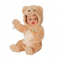 Кукла пупс BABY born Эмма в костюме медвеженка с аксессуарами 43 см (837115) Кукла пупс BABY born Эмма в костюме медвеженка с аксессуарами 43 см (837115)