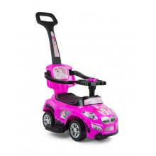 Машинка-каталка Happy ТМ Milly Mally Pink Машинка-каталка Happy ТМ Milly Mally Pink