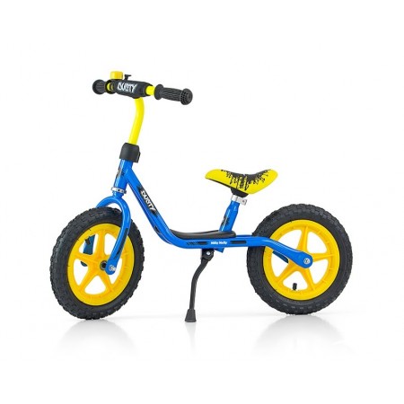 Беговел Milly Mally Dusty 12' надувные колеса (D1671) Blue/Yellow