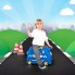 Чемоданчик детский дорожный на колесах Trunki Полиция  (TRU-0323)