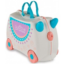Чемоданчик детский дорожный на колесах Trunki Lola Llama  (TRUB0356 )