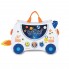 Чемоданчик детский дорожный Trunki Skye the Spaceship (0311-TRU) + наклейки