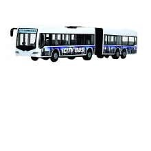 Городской Автобус Dickie Toys City Express 46 см с открывающимися дверями (3748001) Белый с синим