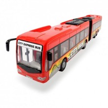 Городской Автобус Dickie Toys City Express 46 см с открывающимися дверями (3748001) Красный