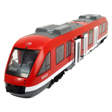 Городской Поезд Dickie Toys City Express 45 см с раздвижными дверями и крышей (3748002) Красный