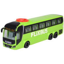Туристический Автобус Dickie Toys Фликсбасс 26,5 см с открывающейся дверью и багажником (3744015) Салатовый