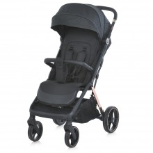 Коляска прогулочная El Camino ME 1127-G BEYA Black Leo Черный