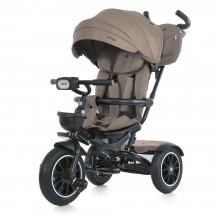 Велосипед трехколесный El Camino ME 1193 MODENA Beige Praline с родительской ручкой Бежевый Велосипед трехколесный El Camino ME 1193 MODENA Beige Praline с родительской ручкой Бежевый