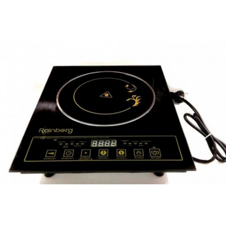 Настольная Электроплита Rainberg  индукционная стеклокерамическая   RB-805 2500W Black