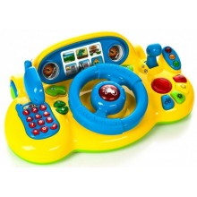 Развивающая игрушка автотренажер Limo Toy Музыкальный руль M 7318-U Yellow (22168) Развивающая игрушка автотренажер Limo Toy Музыкальный руль M 7318-U Yellow (22168)