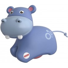 Детская игрушка роллер Бегемотик Fisher Price Roller Hippo Голубой