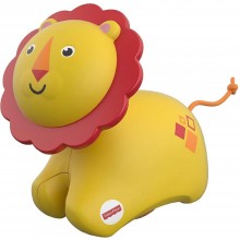Детская игрушка роллер милый Лев Fisher Price Roller Lion Желтый