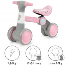 Беговел Petito Bunny KIDWELL 12-36 мес Розовый