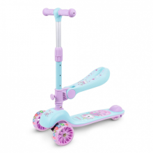 Самокат 3-колесный 2 в 1 Kidwell Rimba Unicorn с седлом (Hubarimo01A1) Самокат 3-колесный 2 в 1 Kidwell Rimba Unicorn с седлом (Hubarimo01A1)