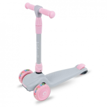 Самокат 3-колесный 2 в 1 Kidwell Jax Gray/Pink (Hubajax03A0) Серый с розовым Самокат 3-колесный 2 в 1 Kidwell Jax Gray/Pink (Hubajax03A0) Серый с розовым