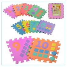 Игровой коврик пазл Цифры и Фигуры (M 0375)