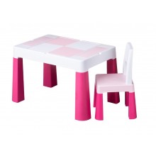Набор детской мебели Tega Baby MULTIFUN стол и стульчик Розовый (910) Набор детской мебели Tega Baby MULTIFUN стол и стульчик Розовый (910)