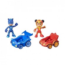Игровой набор PJ MASKS Герои в масках - Кэтбой против Ан Ю (2 фигурки 2 машинки) от 3-х лет (F2843) Игровой набор PJ MASKS Герои в масках - Кэтбой против Ан Ю (2 фигурки 2 машинки) от 3-х лет (F2843)