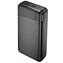 Внешний портативный аккумулятор Power Bank MAXILIFE 20000 mah MX-20 Black  2 USB