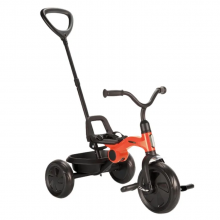 Велосипед трехколесный складной Qplay Ant Plus Red (T190) с родительской ручкой Красный