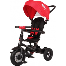 Велосипед трехколесный складной Qplay Rito Rubber Red (S380-2) Красный с надувными колесами