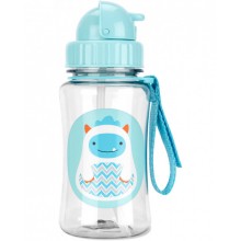 Поильник Skip Hop Йети с трубочкой и ремешком 350 мл (91414010) Голубой Поильник Skip Hop Йети с трубочкой и ремешком 350 мл (91414010) Голубой