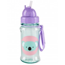 Поильник Skip Hop Zoo Коала с трубочкой и ремешком 350 мл Фиолетовый (9L511110) Поильник Skip Hop Zoo Коала с трубочкой и ремешком 350 мл Фиолетовый (9L511110)