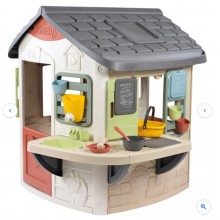 Игровой домик с аксессуарами Smoby Life Садовник с кухней и мойкой (7600810505)