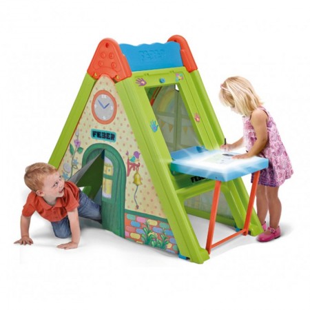 Детский игровой домик коттедж Feber Cottage Play & Fold 11620