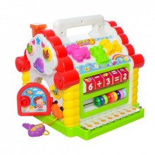 Развивающая интерактивная игрушка для малышей сортер Limo Toy Теремок 9196 (23274)