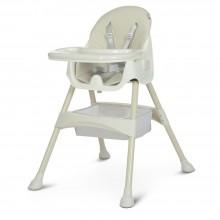 Стульчик для кормления Bambi M 4136-2 Ice Grey (23660) Серый Стульчик для кормления Bambi M 4136-2 Ice Grey (23660) Серый