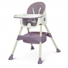 Стульчик для кормления Bambi M 4136-2 Plum (23661) Фиолетовый Стульчик для кормления Bambi M 4136-2 Plum (23661) Фиолетовый