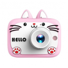Детская фотокамера Inspire X900 Cat цифровой фотоаппарат Розовый (35570) Детская фотокамера Inspire X900 Cat цифровой фотоаппарат Розовый (35570)