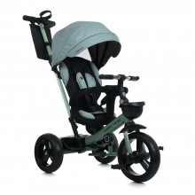 Велосипед трехколесный Turbo Trike MT 1001-1 Frost Green с родительской ручкой и поворотным сидением Зеленый