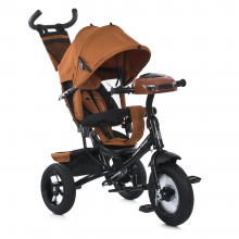 Велосипед трехколесный Turbo Trike MT 1006-11 с родительской ручкой Оранжевый