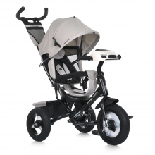 Велосипед трехколесный Turbo Trike MT 1006-12 с родительской ручкой Серый