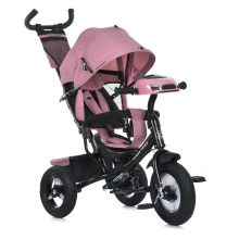 Велосипед трехколесный Turbo Trike MT 1006-6 с родительской ручкой Розовый